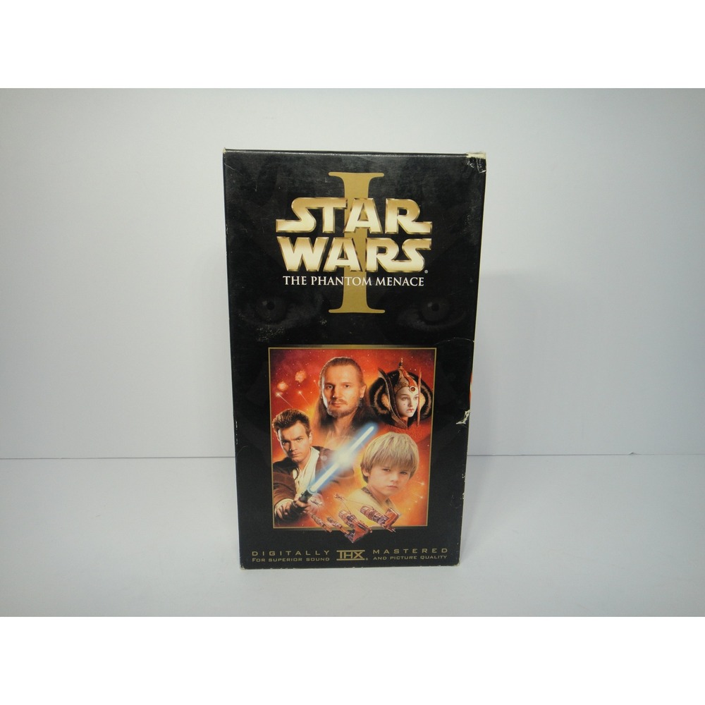 Star Wars Episode I The Phantom Menace VHS 2000 THX Mastered 20th Century Fox